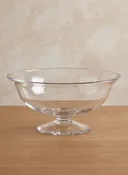 10 1/2in Wide Glass Table Bowl