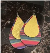 Serape earrings