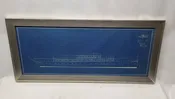 1914 Blueprint Plan of a 175-Foot Motor Yacht by Gielow and Orr