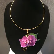 Orchid Necklace
