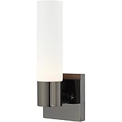 Aero ADA Wall Sconce Wall Light in Black Chrome