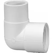 90 Degree Elbows: 1/2" Female Thread (FPT) to 1/2" Spigot (SPG)