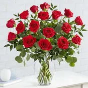 Heart’s Desire Long Stem Red Roses