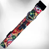 DAY OF DEAD DOG COLLAR SMALL