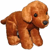 11" Canine Cuties - Brown Lab