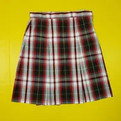 CALVARY Baptist Academy Plaid Skirt Model 34