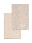 2-Pack Muslin Burp Cloths - Belmont Floral + Shell