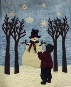 Lakadaisies Design "Little Boy" Wool Applique Kit — The Stitching Well