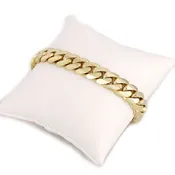 10K Cuban Link Bracelet (11mm-14mm)