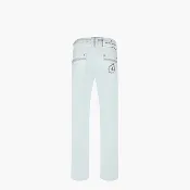 AG White Jeans with Alloro Logo