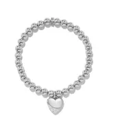 Brighton Meridian Petite Wave Heart Stretch Bracelet