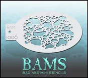 1006- Bad Ass Stencils - Organic