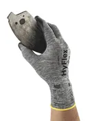 #11-801 GRAY NYLON GLOVE IMPREGNATED NITRILE