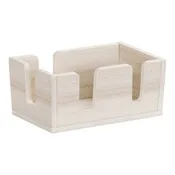 10 3/4" x 7" Coastal HDPE Bar Organizer / Condiment Caddy