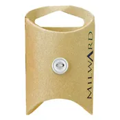 10mm White Poly 2-Hole Collar Buttons - 8 Pack