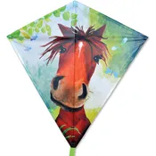 Diamond Kite, 30'  Horace the Horse — Great Turtle Toys of Mackinac Island, Michigan