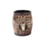 Black Label Barrel Shot Glass
