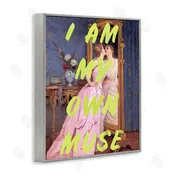 1x | I Am My Own Muse Wall Art