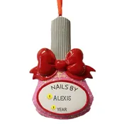 Personalized Nail Polish Ornament