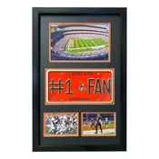 Cleveland Browns Fan License Plate Framed Collage Memorabilia Baker Mayfield Jim