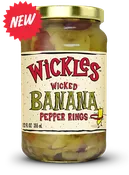 Wicked<sup>®</sup> Banana Pepper Rings 12 OZ