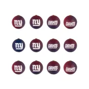 12pc Ornament Set, New York Giants
