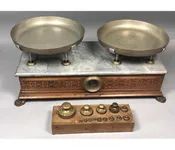 Antique BANZOLA & MONARD, PARMA Commercial Scale.