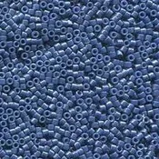 11/0 Miyuki Delica Bead Tube Duracoat Opaque Navy Blue