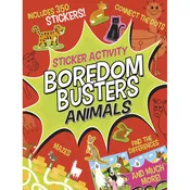 BOREDOM BUSTERS: ANIMALS Sticker Activity Book