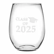 2025 Stemless Wine Glasses Made in the USA
