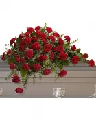 Adoration Casket Spray — Black Eyed Susan's Flowers & Plants