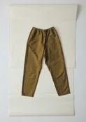 Alfie Garment Dyed Herringbone Pants | Woodland Green