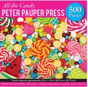 All the Candy PETER PAUPER PRESS 500 Pieces.