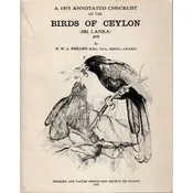 A 1975 Annotated Checklist of the Birds of Ceylon (Sri Lanka)