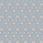0.5 Yard of Liberty Art Fabrics Gray Manor Park Lasenby Quilting Cotton