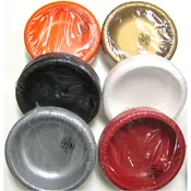 20 Ounce Round Solid Color Cardboard Bowls