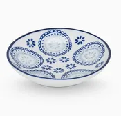 Blue & White Round Dish