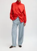 Active Knit Zipper Detailed Track Jacket