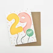 29 Again Birthday Card