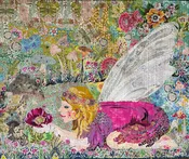 Fairy Ring Collage Pattern