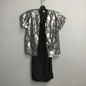 2pc Vintage 80's Pava Ruhagyar Midi Dress & Jacket