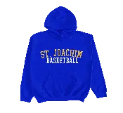 #053 St Joachim Basketball 3 - Royal Blue Hoodie