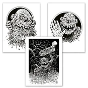 Anthrax: Among The Living - Sawblade 3-Print Set (Limited to 100)