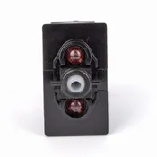 4-Pin On/Off Rocker Switch with Dual Red LED Indicators