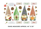 Falling for Gnomes Doll Panel