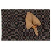 Lover's Knot Jacquard Placemats - Set of 6