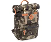 Revelry Supply The Drifter Rolltop Backpack, Camo Brown