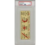 1969 Woodstock Full 3 Day PSA Mint 9 Ticket