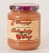 16oz Old-fashioned Chokecherry Creamed Honey Gift Jar