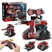 4-in-1 RC Robot Building Kit, STEM Robotics for Kids Ages 8-12, 533 PCS